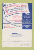 Matchbook Cover - Dickinson Hotel Steak house Iron Mountain MI 40 Strike