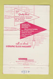 Matchbook Cover - Willbee Concrete Products Jackson MI 40 Strike