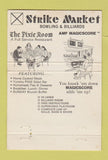 Matchbook Cover - Strike Market Bowling Billiards Lee's Summit MO 40 Strike