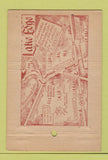 Matchbook Cover - Werner's Lake Edge Watchung NJ 40 Stick