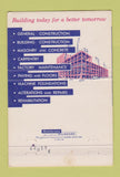 Matchbook Cover - Barton Malow Contractors Detroit MI 40 Strike