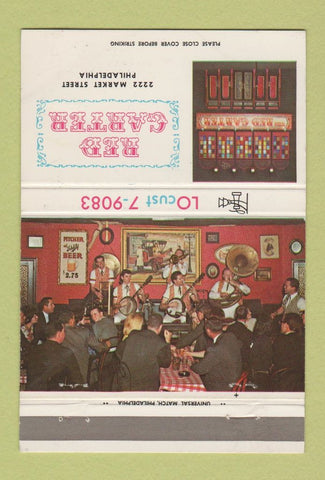Matchbook Cover - Red Garter Philadelphia PA 40 Strike