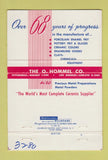 Matchbook Cover - Ceramic Materials Research O Hommel Pittsburgh PA 40 Strike