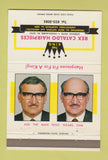 Matchbook Cover - Rex Caraldo Hairpieces Wilkes Barre PA Toupee 40 Strike