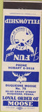 Matchbook Cover - Matchbook Cover Moose Lodge Duquesne PA
