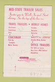 Matchbook Cover - Mid State Trailer Sales Midland MI  40 Strike