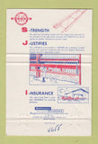 Matchbook Cover - Guille Steel Products Norfolk VA 40 Strike