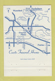 Matchbook Cover - Coats Funeral Waterford Township MI Drayton Plains 40 Strike