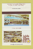 Matchbook Cover - La Jolla Village Inn La Jolla CA 40 Strike
