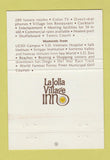 Matchbook Cover - La Jolla Village Inn La Jolla CA 40 Strike