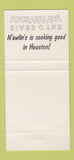 Matchbook Cover - Atchafalaya River Cafe Houston TX 30 Strike