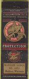 Matchbook Cover - Matchbook Cover Moose Lodge Madison WI