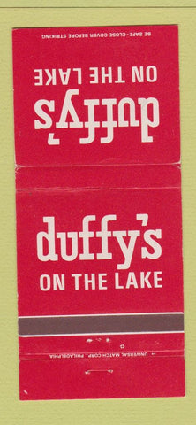 Matchbook Cover - Duffy's on the Lake Wildwood Crest NJ 30 Strike