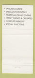Matchbook Cover Pasquarelli's Restaurant Mount Washington PA St Clair 30 Strike