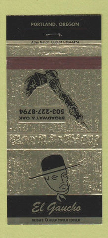 Matchbook Cover - El Gaucho Portland OR 30 Strike