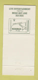 Matchbook Cover - Wunsche Bros Restaurant Old Town Spring TX WEAR 30 Strike