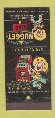 Matchbook Cover - Nugget Casino Reno NV 30 Stick