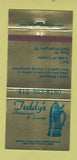 Matchbook Cover - Teddy's Restaurant North Huntingdon PA beer stein 30 Strike