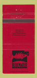 Matchbook Cover - Bluewater Grill Houston TX 30 Strike