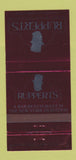 Matchbook Cover - Rupperts Bar Restaurant New York City Riverdale NJ 30 Strike