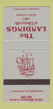 Matchbook Cover - The Landing Libertyville IL Yacht Club Bar WEAR 30 Strike