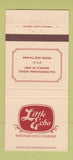 Matchbook Cover - Little Echo Restaurant Monaca PA 30 Strike