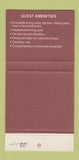 Matchbook Cover - Lexington Hotel Suites 30 Strike