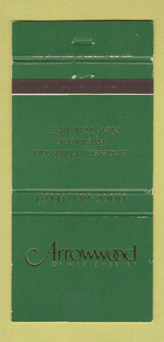 Matchbook Cover - Arrowwood Westchester Rye Brook NY 30 Strike