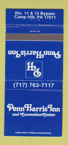 Matchbook Cover - Penn Harris Inn Camp Hill PA 30 Strike