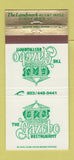 Matchbook Cover - Gazebo Restaurant Myrtle Beach SC 30 Strike