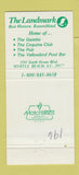 Matchbook Cover - Gazebo Restaurant Myrtle Beach SC 30 Strike