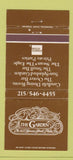 Matchbook Cover - The Garden Philadelphia PA 30 Strike