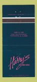 Matchbook Cover - Harry's Seafood Grill Oklahoma City OK 30 Strike