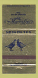 Matchbook Cover - French Hen Restaurant Tulsa OK 30 Strike