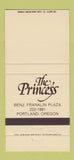 Matchbook Cover - The Princess Portland OR 30 Strike