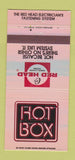 Matchbook Cover Red Head Electric Fasteners Muscle Tools Milwaukie OR 30 Strike