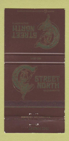 Matchbook Cover - C Street North Sacramento CA 30 Strike