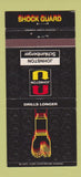 Matchbook Cover - Johnton Drills Schlumberger Shock Guard 30 Strike