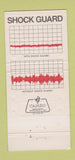 Matchbook Cover - Johnton Drills Schlumberger Shock Guard 30 Strike