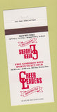 Matchbook Cover - Cheer Leaders Strip Club Denver Colorado girlie 30 Strike