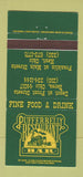 Matchbook Cover - Puffer Belly Resltaurant Bar Kent Berea OH 30 Strike