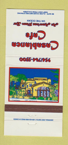 Matchbook Cover - Casablanca Cafe 30 Strike