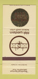 Matchbook Cover - Club FAA Western Credit Union Los Angeles CA 30 Strike