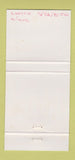Matchbook Cover - Pegasus Restaurant Fisher Building Detroit MI 30 Strike