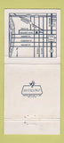 Matchbook Cover - Philadelphia Centre Hotel PA 30 Strike