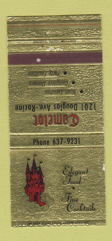 Matchbook Cover - Camelo Restaurant Racine WI 30 Strike
