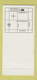 Matchbook Cover - Sforza Ristorante West Palm Beach FL 30 Strike