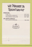 Matchbook Cover - Kings Restaurant Kingston NC BBQ 40 Strike
