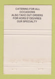 Matchbook Cover - Braithwaite Country Club 40 Strike