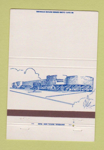 Matchbook Cover - Suffolk Manor Catering North Lindenhurst NY 40 Strike